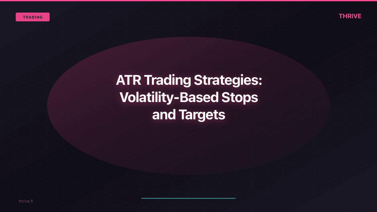 ATR Trading Strategies: Volatility-Based Stops and Targets