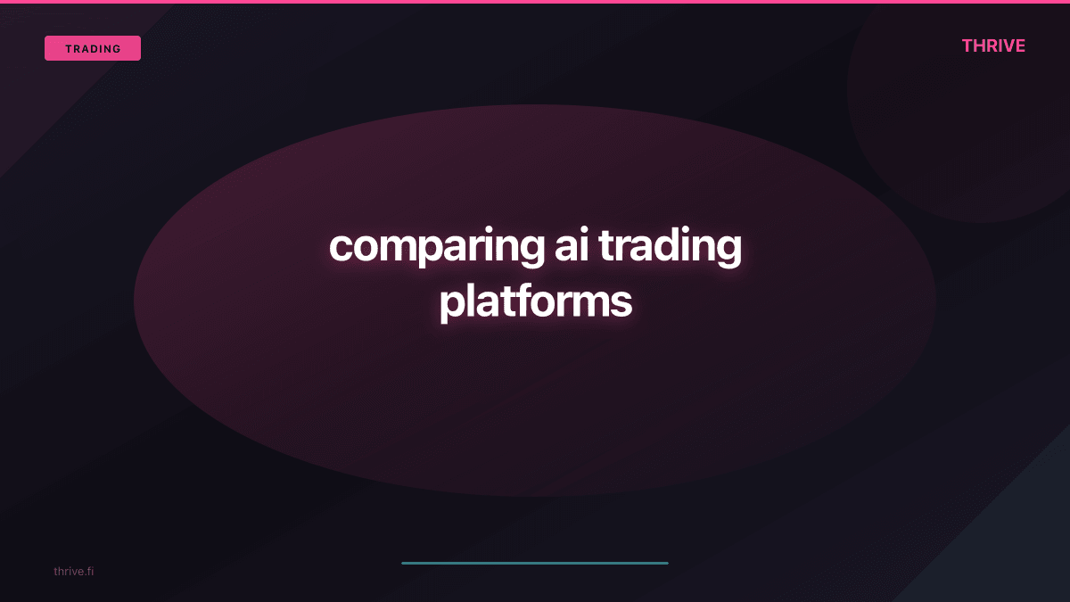 Comparing AI Trading Platforms: Features, Accuracy, and Cost