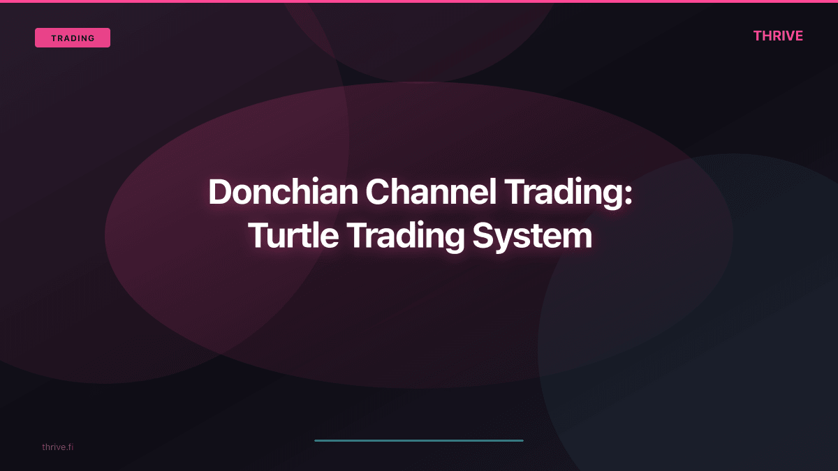 Donchian Channel Trading: Turtle Trading System