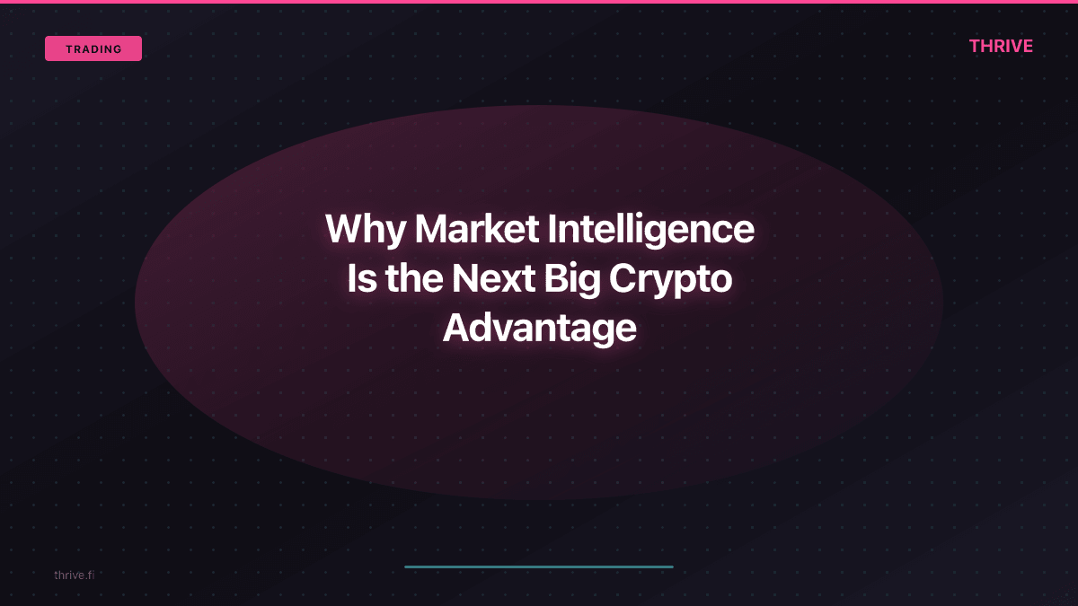DeFi Market Intelligence: How Data-Driven Traders Win