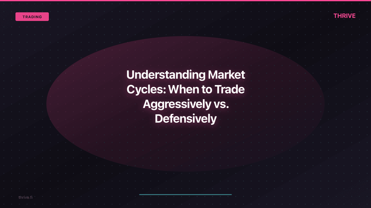 Understanding Market Cycles: When to Trade Aggressively vs. Defensively